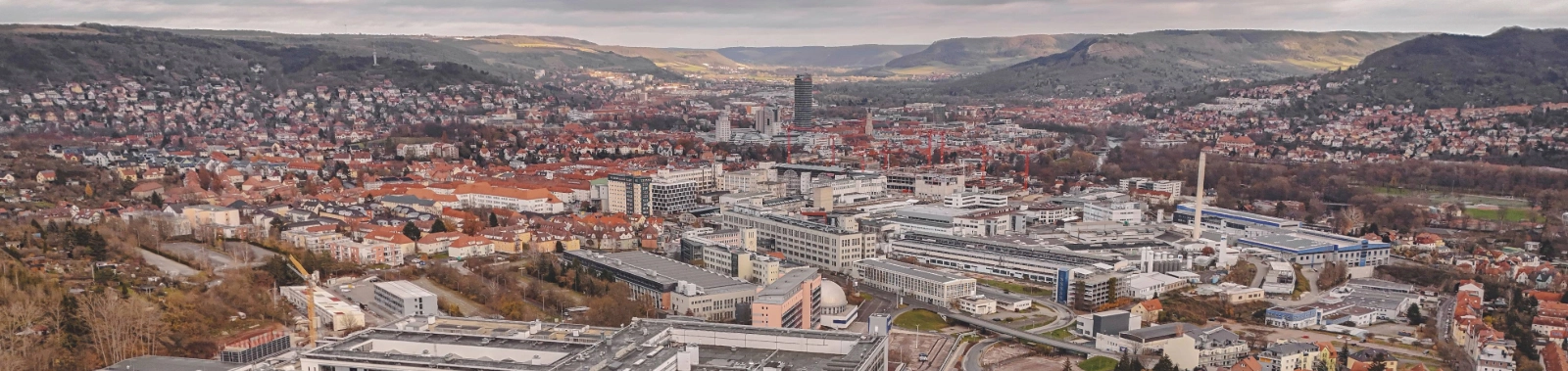 Jena Süd von oben - Foto: SWJ