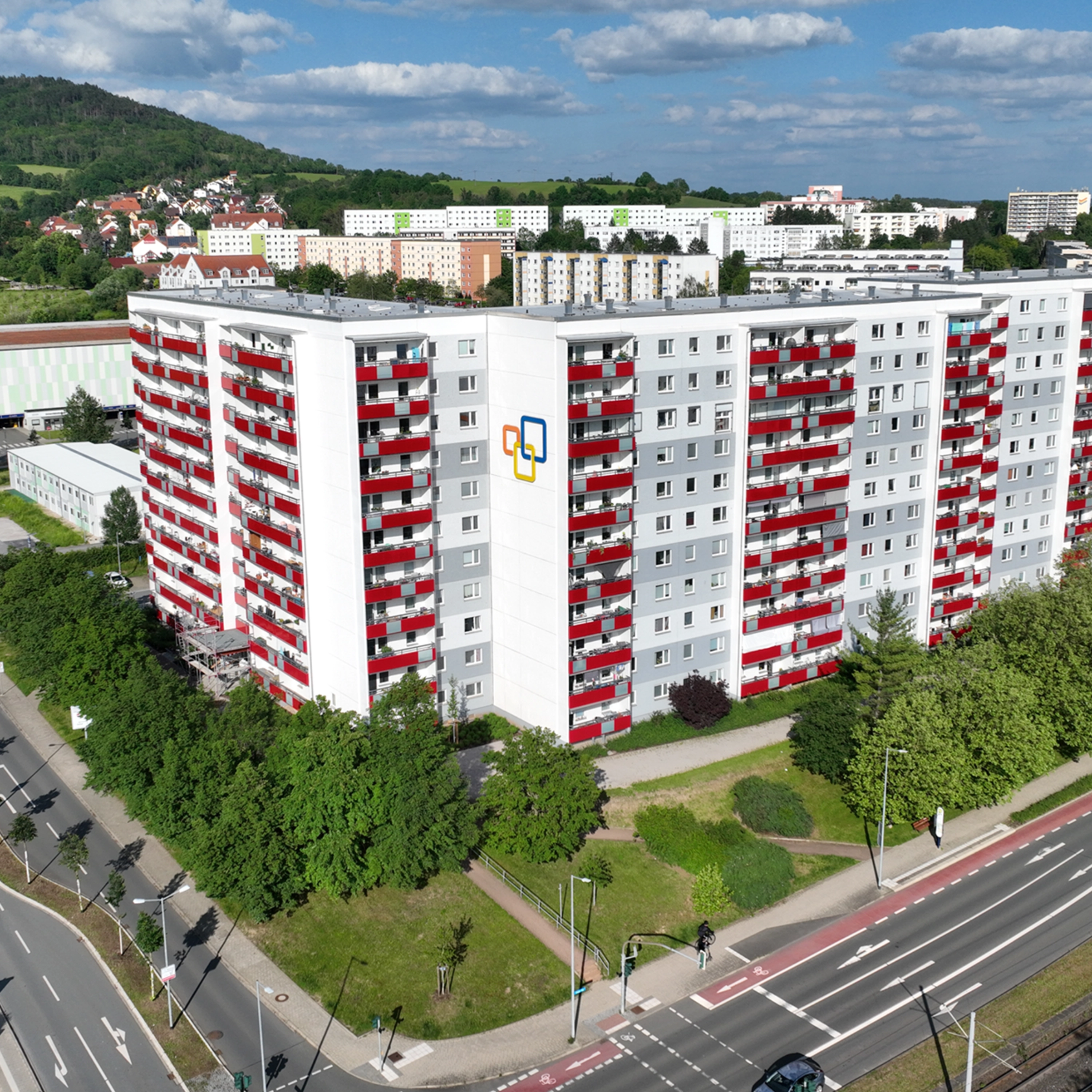 jenawohnen - Smartes Quartier Außenansicht