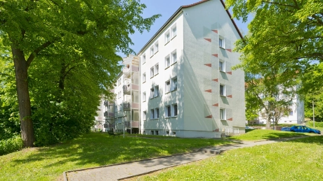 3-Raum-Wohnung mit Dusche in Jena-Nord