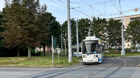 Neue Weichen für das Gleisdreieck Winzerla