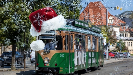 Nikolausfahrten mit der Ur-Krostitzer Partybahn