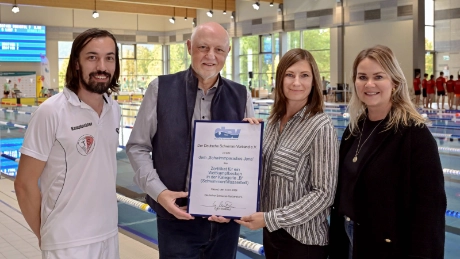 Schwimmparadies Jena als Sportstätte der Kategorie B zertifiziert 