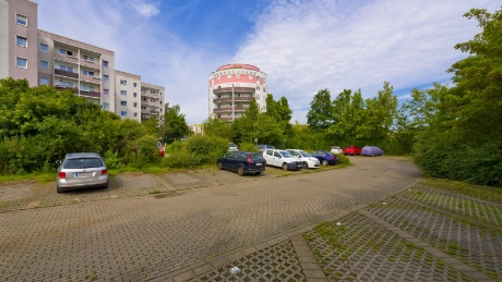 Stellplatz in Jena Winzerla für Motorrad oder Pkw