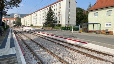 Baumaßnahme erfolgreich abgeschlossen: Naumburger Straße ab Montag wieder frei